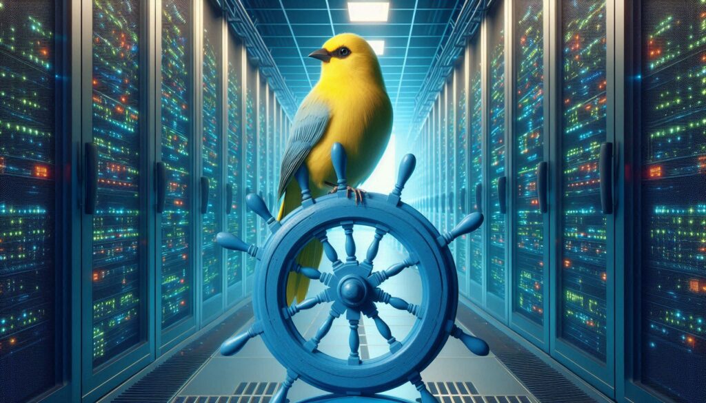 Canary deployment in Kubernetes