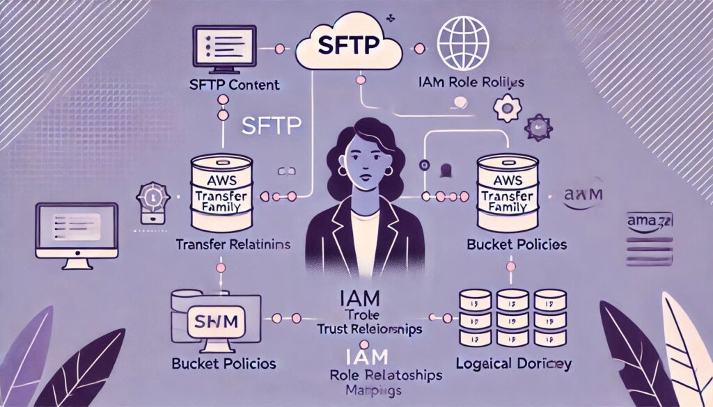 SFTP Permission Denied Errors on AWS Transfer Family