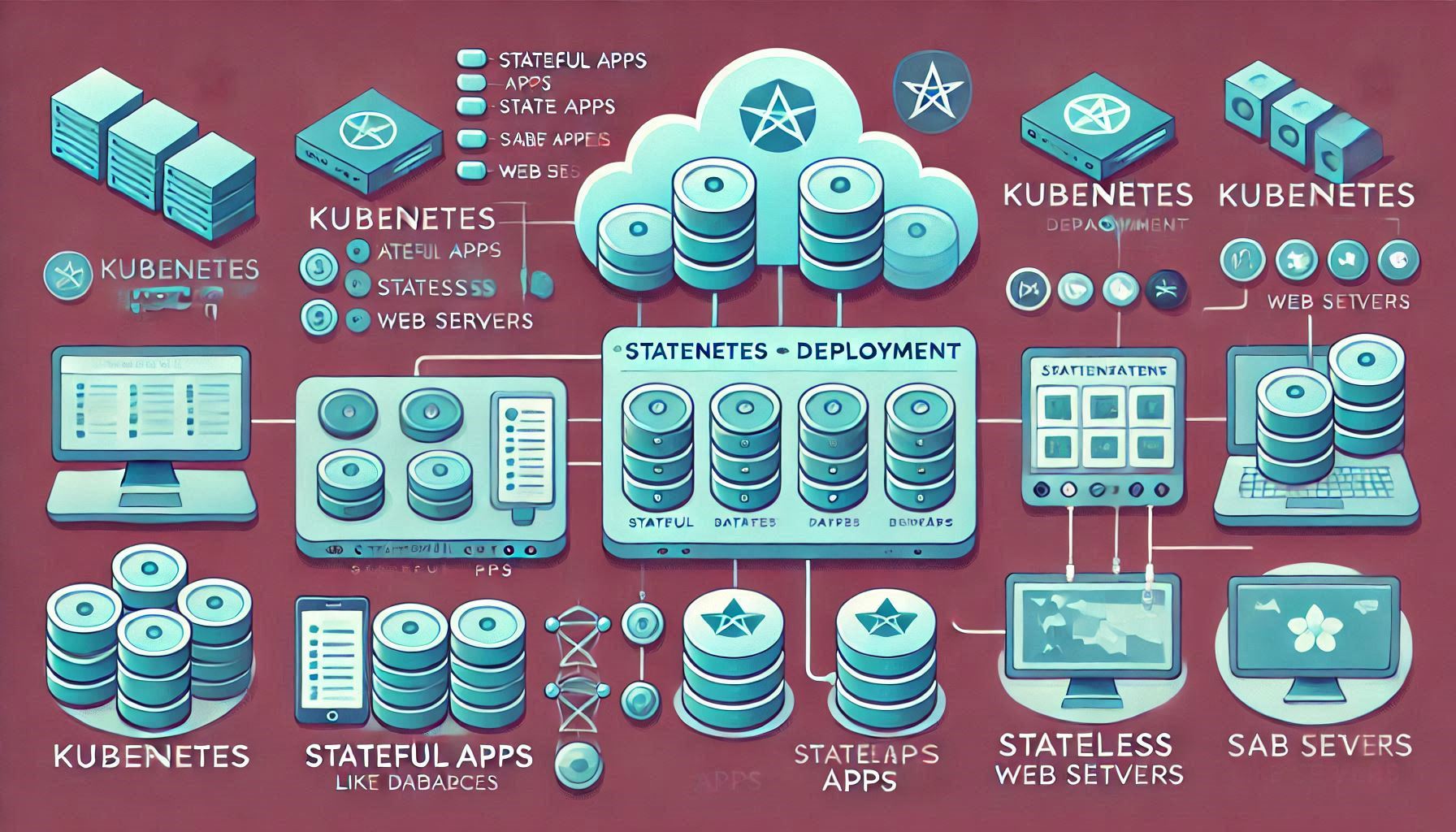Kubernetes StatefulSet vs Deployment